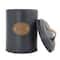 MegaChef Kitchen Food Storage & Organization Gray 5-Piece Canister Set
